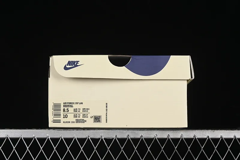 All categories Nk Air Force 1 Air Force series Nk Air Force 1 Mid Air Force mid-top Nk Air Force 1'07 Mid rice dark blue two-color bottom Air Force One starry mid-top casual sneakers XL0236-233